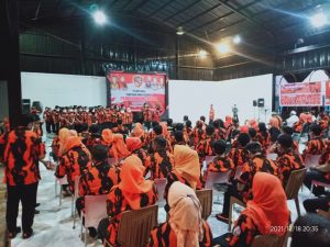 Suasana Pelantikan Pimpinan Anak Cabang Pemuda Pancasila Se Kota Palu