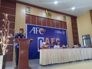 Wakil Bupati Sigi Tutup Pelatihan Lisensi C Bagi Pelatih Sepak Bola