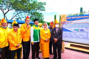 Wakil Bupati Parimo Hadiri Upacara  Hari Jadi Kecamatan Siniu