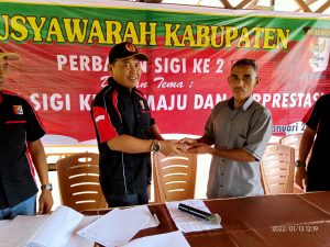 Perbakin Sigi Tunjuk Jamaludin L. Nusu Sebagai Ketua Secara Aklamasi