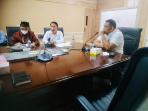 Rakor Percepatan Rehabilitasi Pembangunan Lahan Pertanian Sigi bersama Kementan RI