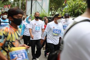 Kapolres Banggai Ikuti Lomba Napak Tilas, rute Luwuk-Pagimana