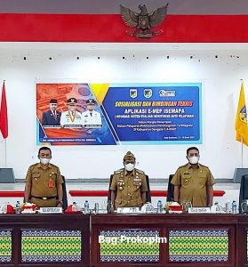 Donggala Luncurkan Aplikasi E-MEP Isemapa