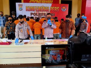 Hanya Kurun 3 Bulan Saja, Polres Sigi Tangkap Para Penikmat Sabu Ini