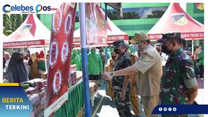 Kerjasama Disperindag Sulteng, Korem 132 Tadulako Gelar Pasar Murah