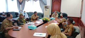 Jelang HUT 20 Parimo, Wabup Pimpin Rapat Bersama Kepala OPD