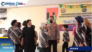 Kapolres dan Ketua Bhayangkari Gelar Halal Bi Halal dengan PP Polri serta KBPPP Cabang Banggai