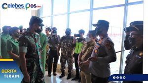 Kapolres Banggai Sambut Kedatangan Pangdam XIII/Merdeka di Kota Luwuk