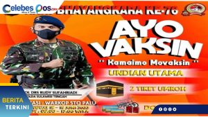 Polda Sulteng Siapkan 2 Tiket Umroh Bagi yang Mau di Vaksin