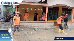 Relawan Peduli Bencana PKS Sigi Bantu Bersihkan Rumah Warga di Torue