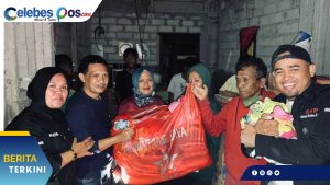 Ibrahim A. Hafid Salurkan Bantuan Korban Banjir Bandang Parimo