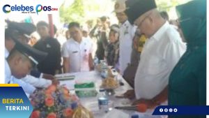 Diacara Pelantikan Kades, Bupati Parimo Tekankan Pentingnya Membangun Desa
