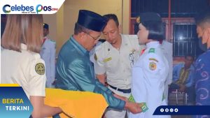 Wabup Morut Kukuhkan Tim Paskibraka Tahun 2022