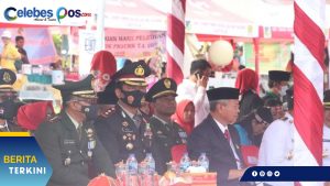 Kapolres Sigi Ikuti Upacara Proklamasi HUT RI ke 77 di Kulawi