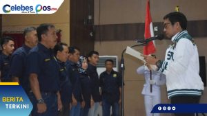 Usai Terima Rekor Muri, Gufran Ahmad Lantik Pengurus PBSI Morowali