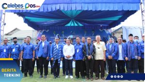 Anwar Hafid Lantik Pengurus DPAC Demokrat Sigi, Bupati Mohamad Irwan Turut Hadir
