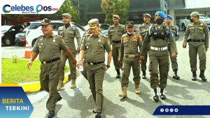 Dipusatkan di Banggai, Pol PP Kerahkan Puluhan Anggota Amankan Rakornas Kesbangpol