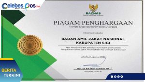 BAZNAS Sigi Terima Penghargaan dari BAZNAS Pusat