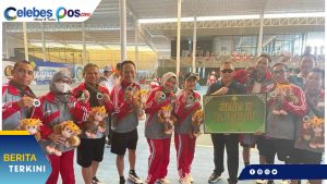 Kejati Sulteng Raih Juara 2 Kejuaraan Tim Tenis Adhyaksa Cup XII Piala Jaksa Agung