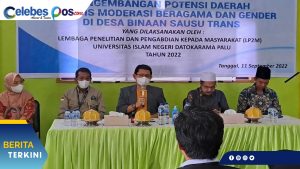 UIN Palu Tingkatkan Kapasitas Perempuan Parimo sebagai Agen Perdamaian