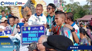 Tempuh Waktu 32 Menit 8 Detik, Robi Sianturi Juara Pertama Kategori Nasional di RUN 10K Parimo