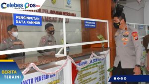 Pati Bintang Dua Ini Sidak Pelayanan Samsat Kota Palu