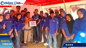 Demokrat Sigi Serahkan Bantuan ke Korban Banjir Pakuli Utara