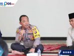 Jumat Curhat, Kapolres Banggai Dengar Keluh Warga di Masjid Ar-Rahman