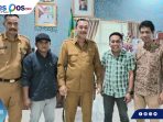Tiga Pimpinan Media Tatap Muka dengan Bupati Tolitoli