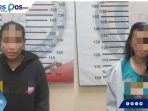 Dua Wanita Asal Kota Palu Ditangkap Polisi Karena Gunakan Narkoba