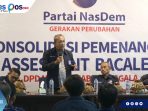 Bacaleg NasDem Donggala Dapat Giliran Mengikuti Assesment