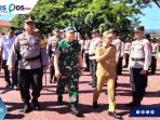Apel Pasukan Operasi Ketupat Tinombala 2023 dan Pemusnahan Miras Wilayah Hukum Polres Sigi