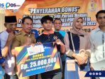 Pahlawan Olahraga Sigi Ajang Porprov IX di Banggai Terima Bonus