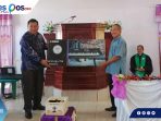 Legislator DPRD Morut Partai NasDem, Melky Tangkidi Serahkan Bantuan Alat Musik