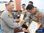 5 Kapolres Berprestasi Dapat Penghargaan dari Kapolda Sulteng