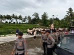 Polres Loteng Kawal Pawai Ogoh-Ogoh Di Pringgarata
