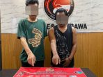 Gagalkan Peredaran Narkoba, Sat Resnarkoba Polres Sumbawa Amankan 2 Pria Di Alas