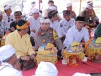 Kapolda Ajak Masyarakat Terapkan Toleransi dalam upacara melasti/ mekiis oleh Umat Hindu