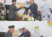 DPRD Sigi Paripurna Internal Penetapan Rancangan Keputusan Rekomendasi LKPJ Bupati 2023