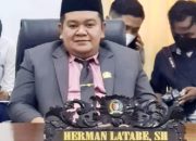 Herman Latabe Jabat Ketua Komisi III DPRD Sigi