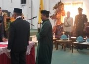 PAW DPRD Sigi, Nius Paruki Resmi Gantikan Imran Latjedi