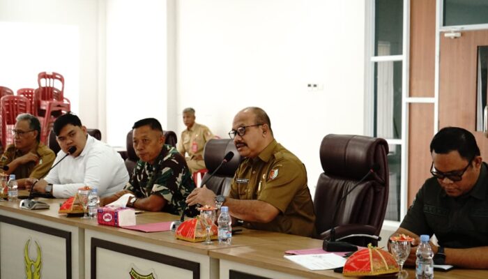 Sekda Sigi Pimpin Rakor Satgas MBG: Tegaskan Kolaborasi untuk Sukseskan Program Makan Bergizi Gratis di Daerah Terpencil