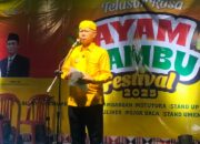 Bupati Sigi Rizal Intjenae Apresiasi Festival Ayam Bambu Jadi Identitas Kulener Daerah Yang Dipromosikan Ketingkat Nasional