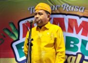 Ketua DPRD Sigi, Minhar Tjeho Apresiasi Festifal Ayam Bambu Yang Digelar Di Kulawi