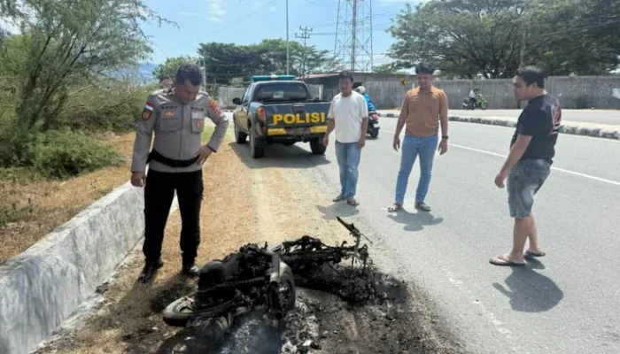 Kepergok Curi Elpiji 3 Kg, Dua Pelaku Kabur Tinggalkan Motor di Mamboro