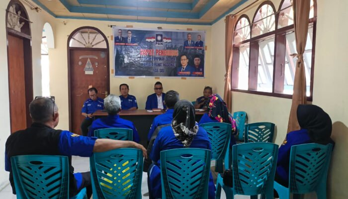 DPD PAN SIGI GELAR RAPAT PERSIAPAN PELANTIKAN DPC DAN RAKERDA