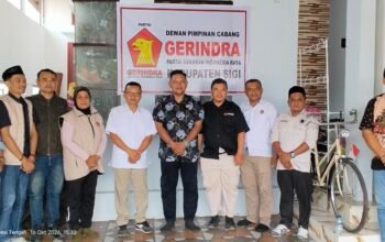 KPU Sigi Kunjungi Kantor DPC Gerindra, Koordinasikan Pemutakhiran Data Parpol melalui SIPOL Semester II Tahun 2026
